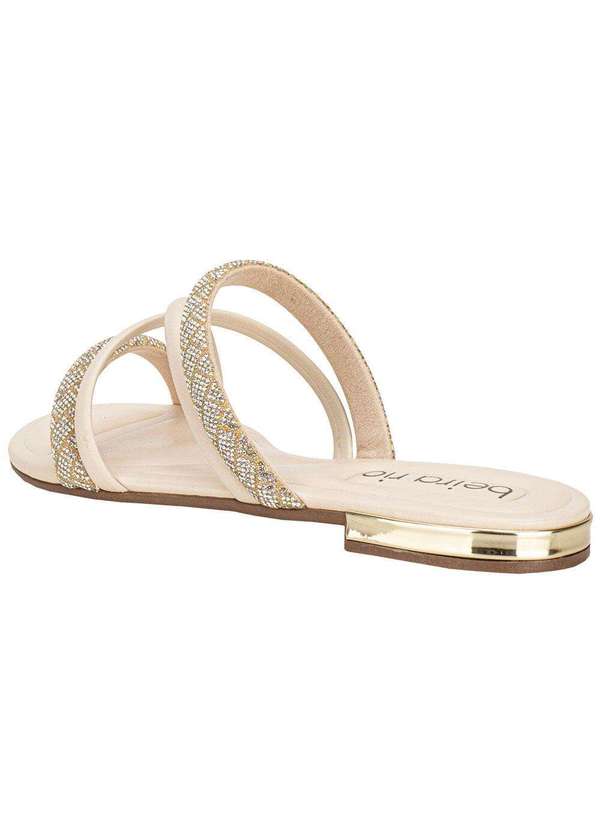 Beira Rio - Tamanco Feminino Flat Beira Rio 8263979 - Natural 3
