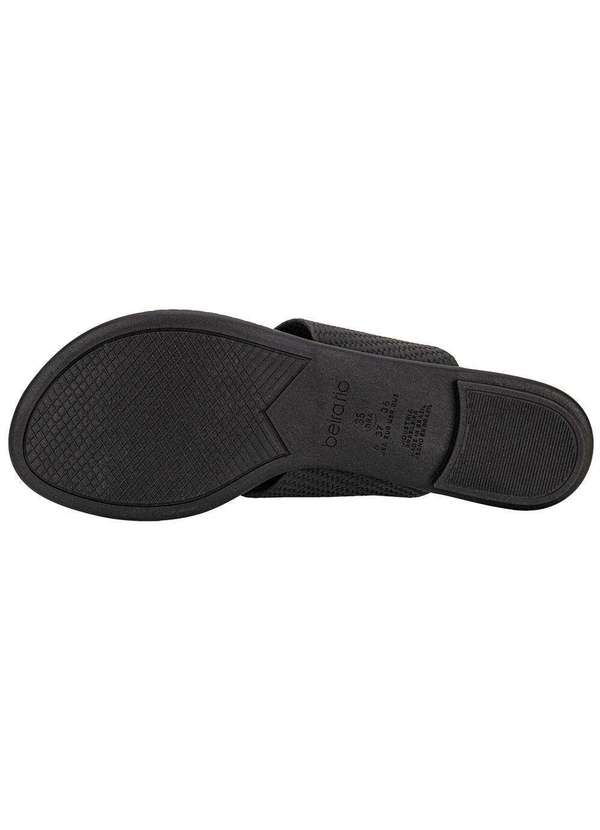 Beira Rio - Tamanco Feminino Flat Beira Rio 8367757 Preto 4
