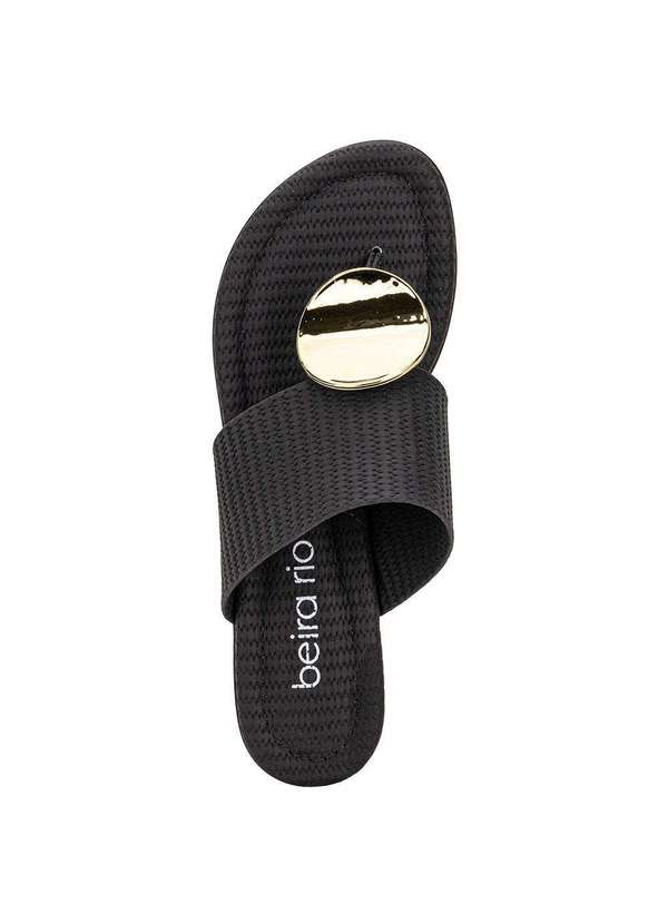Beira Rio - Tamanco Feminino Flat Beira Rio 8367757 Preto 5