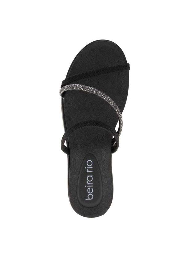 Beira Rio - Tamanco Feminino Flat Beira Rio - 8387533 - Preto 5