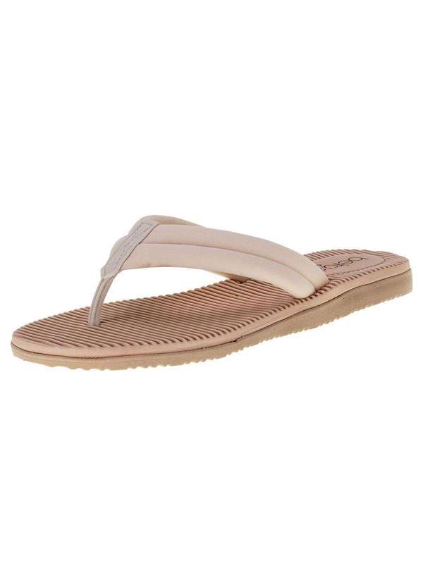 Beira Rio - Tamanco Feminino Flat Beira Rio 8395210 - Marfim