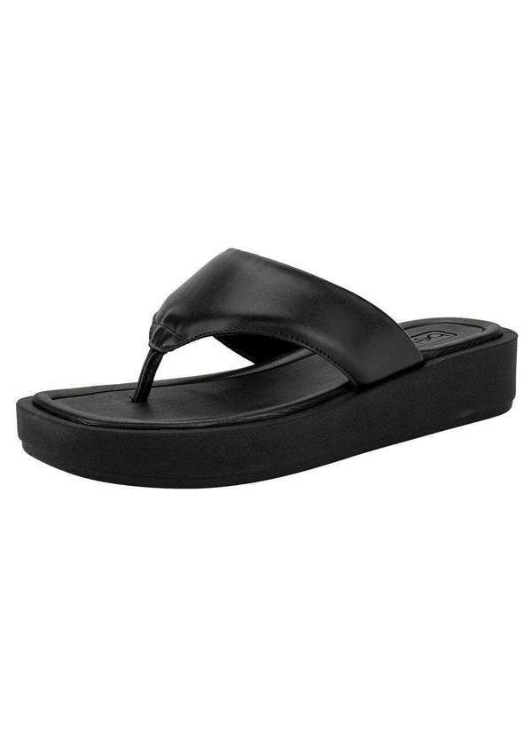 Beira Rio - Tamanco Feminino Flat Beira Rio 8487205 - Preto