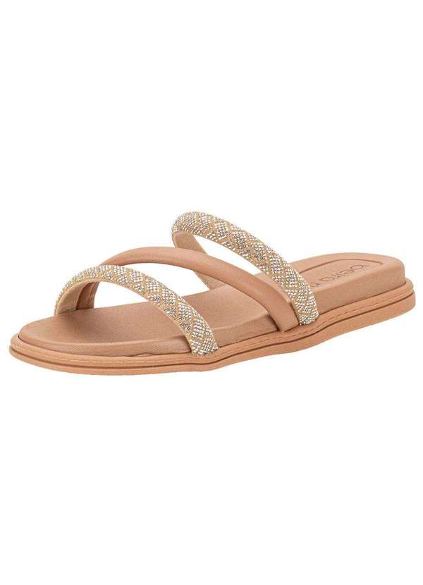 Beira Rio - Tamanco Feminino Flat Beira Rio 8488108 - Salmão