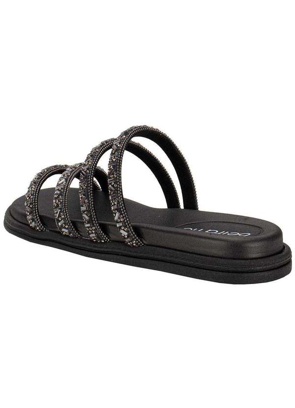 Beira Rio - Tamanco Feminino Flat Beira Rio 8488125 Preto 3