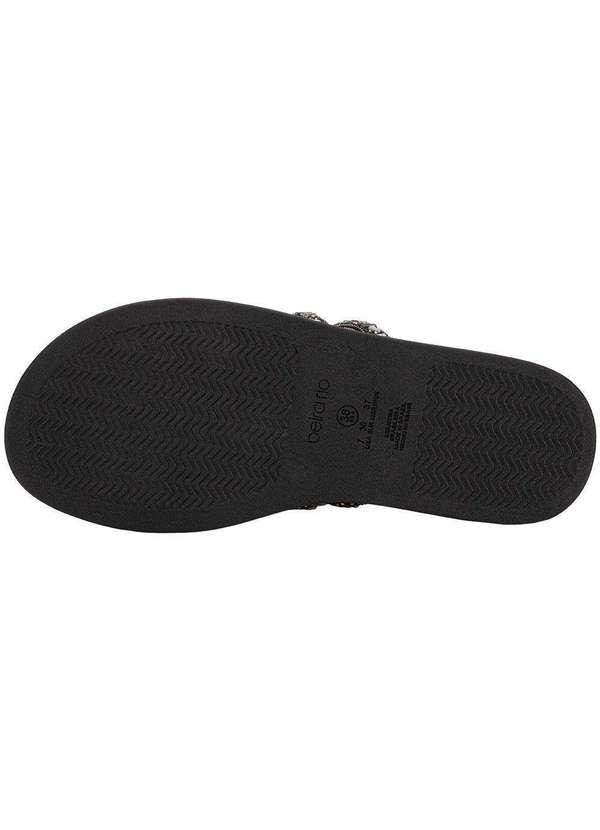 Beira Rio - Tamanco Feminino Flat Beira Rio 8488125 Preto 4