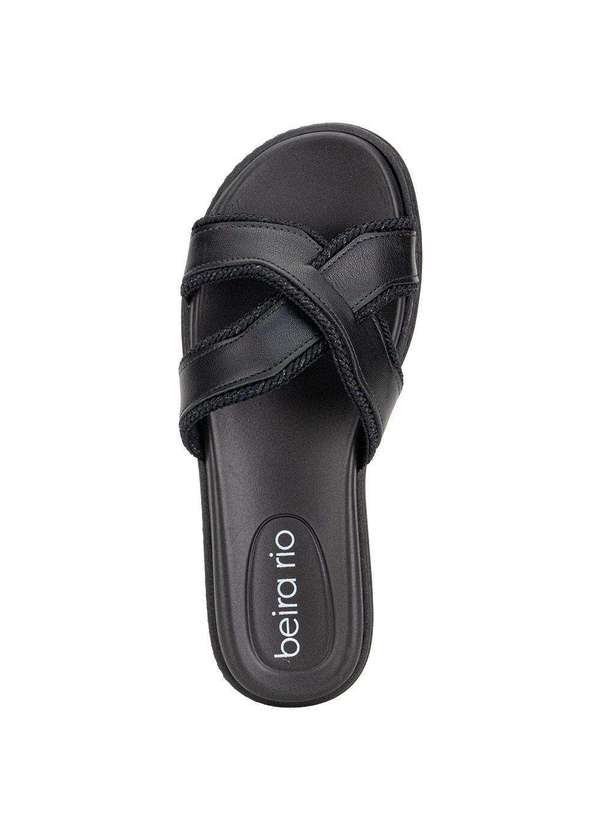 Beira Rio - Tamanco Feminino Flat Beira Rio 8488127 Preto 5