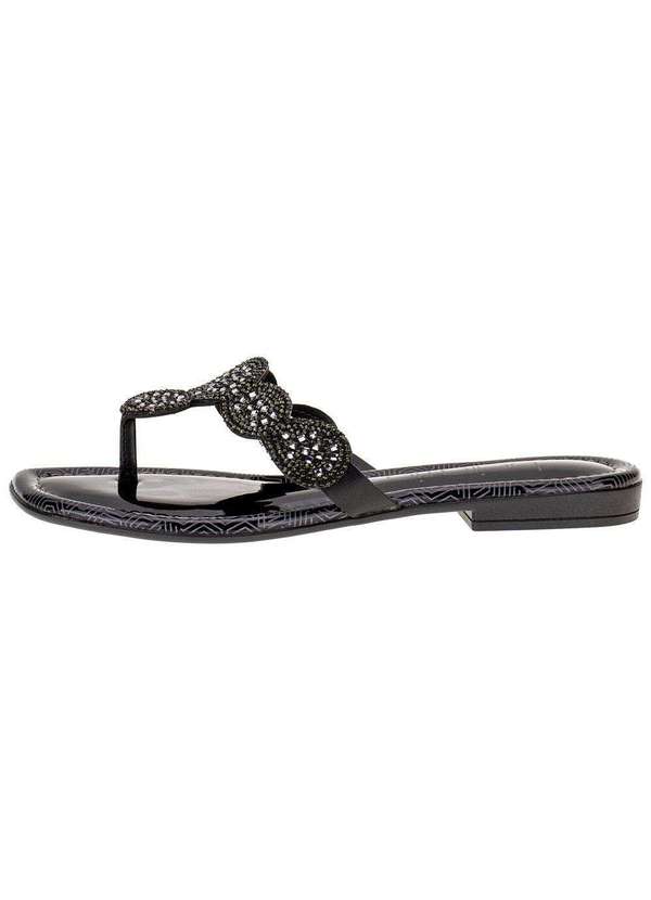 Beira Rio - Tamanco Feminino Flat Beira Rio - 8497102 - Preto 2