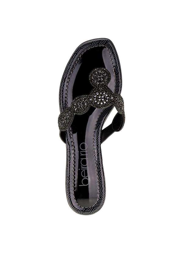 Beira Rio - Tamanco Feminino Flat Beira Rio - 8497102 - Preto 5