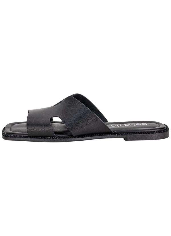 Beira Rio - Tamanco Feminino Flat Beira Rio 8506206 Preto 2