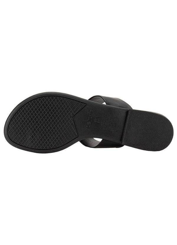 Beira Rio - Tamanco Feminino Flat Beira Rio 8519108 - Preto 4