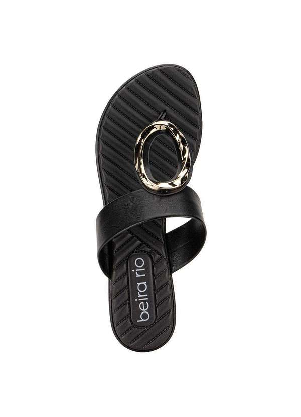 Beira Rio - Tamanco Feminino Flat Beira Rio 8519108 - Preto 5