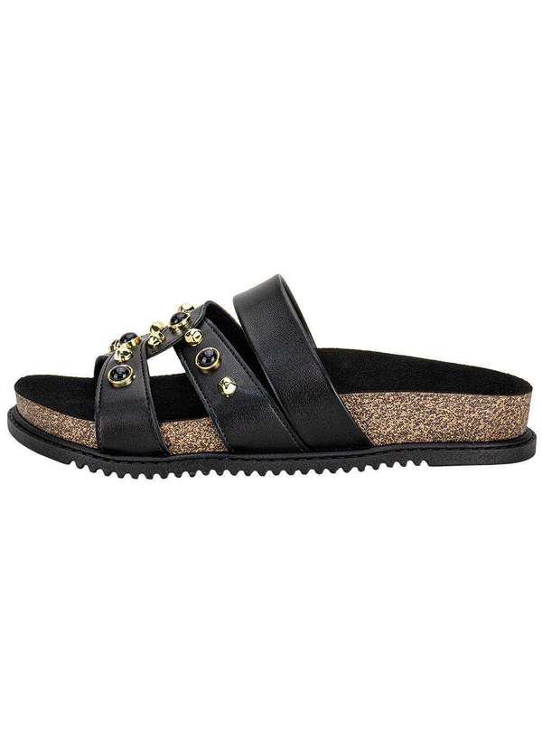 Beira Rio - Tamanco Feminino Flat Beira Rio 8523129 Preto 2