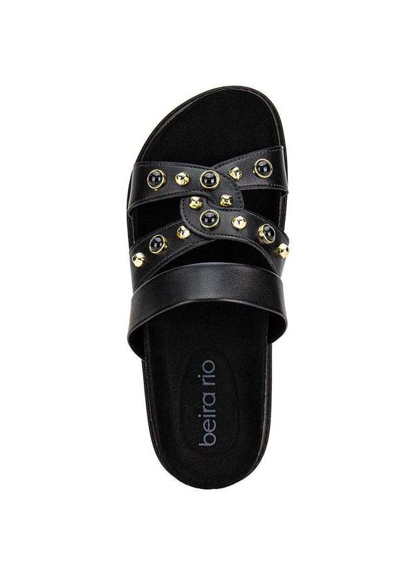 Beira Rio - Tamanco Feminino Flat Beira Rio 8523129 Preto 5