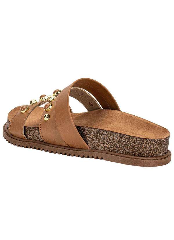 Beira Rio - Tamanco Feminino Flat Beira Rio 8523129 Camel 3