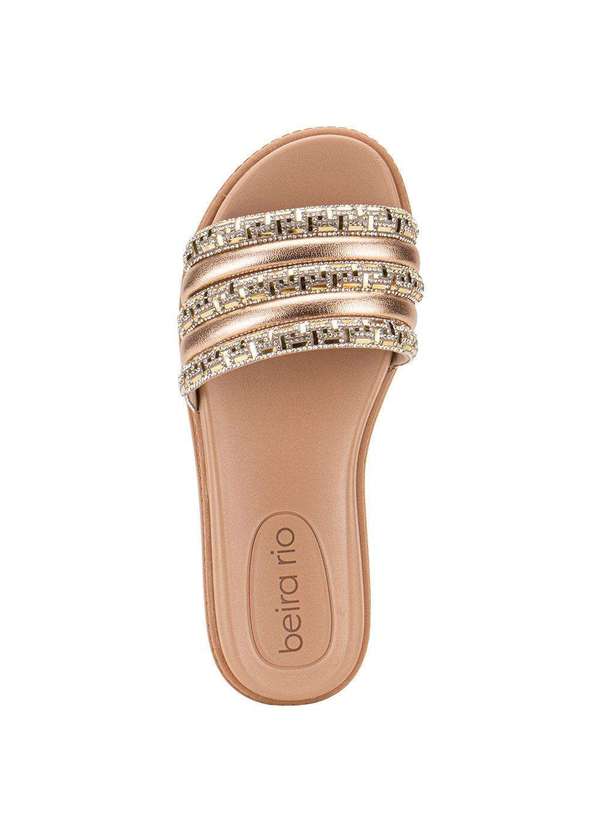 Beira Rio - Tamanco Feminino Flat Beira Rio 8528103 - Bronze 5