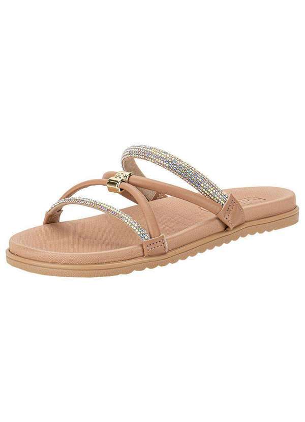 Beira Rio - Tamanco Feminino Flat Beira Rio 8529102 - Salmão 01