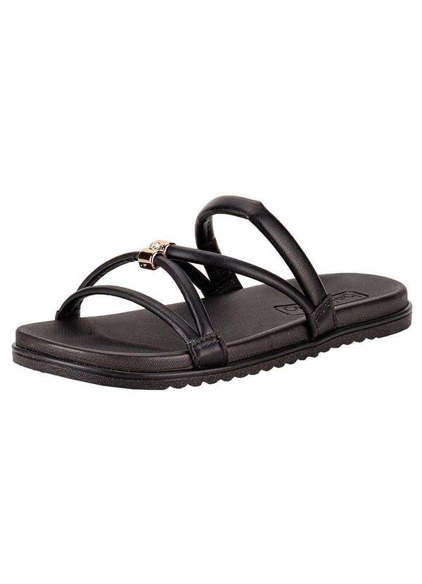 Beira Rio - Tamanco Feminino Flat Beira Rio 8529102 - Preto 01