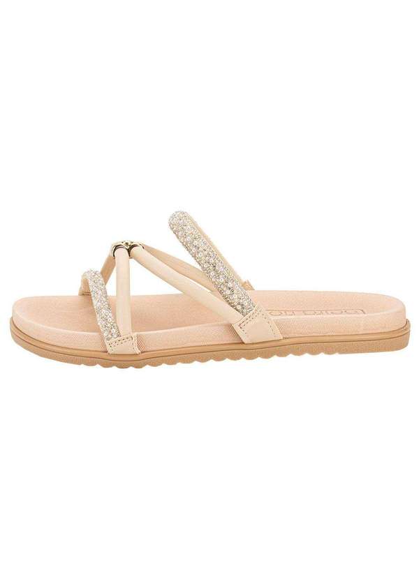 Beira Rio - Tamanco Feminino Flat Beira Rio 8529102 - Natural 2