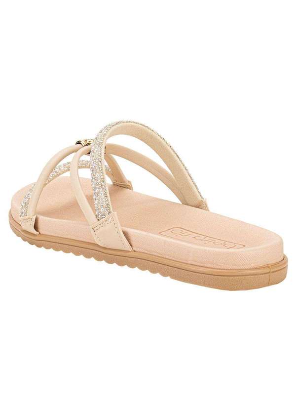 Beira Rio - Tamanco Feminino Flat Beira Rio 8529102 - Natural 3