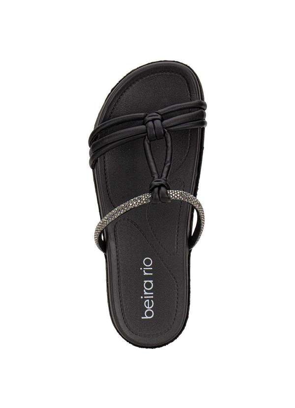 Beira Rio - Tamanco Feminino Flat Beira Rio 8553102 - Preto 5