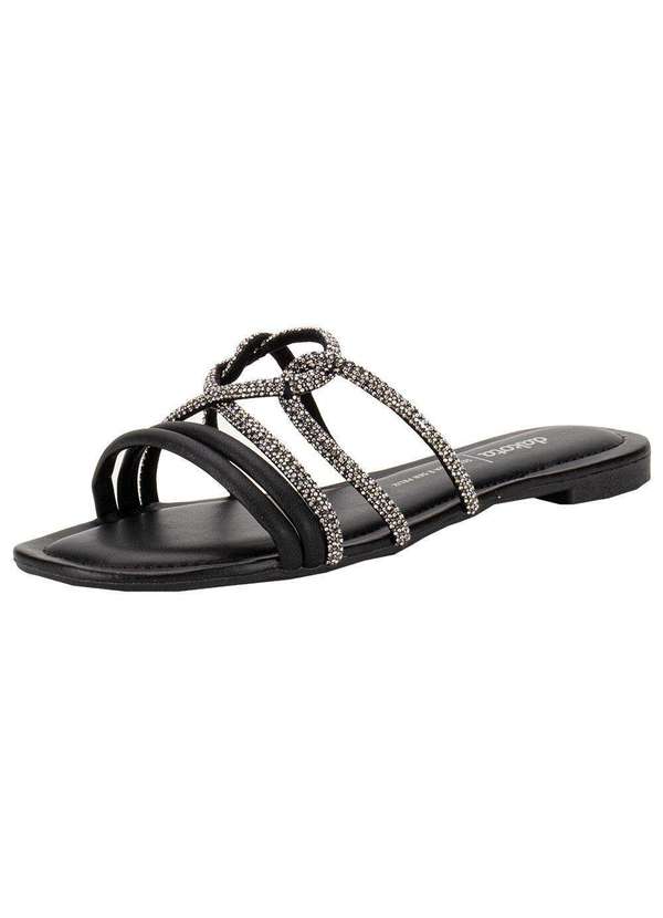 Dakota - Tamanco Feminino Flat Dakota Y7922 - Preto