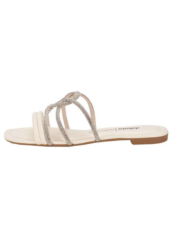 Dakota - Tamanco Feminino Flat Dakota Y7922 - Marfim 2
