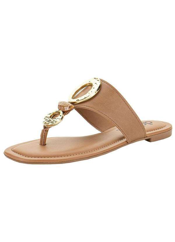 Dakota - Tamanco Feminino Flat Dakota Y7981 - Caramelo