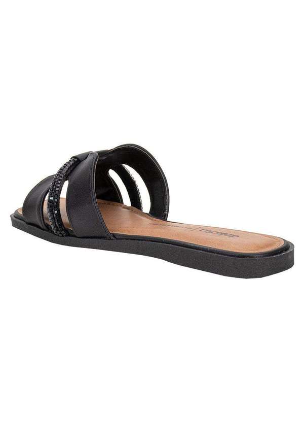 Dakota - Tamanco Feminino Flat Dakota Y8103 - Preto 3
