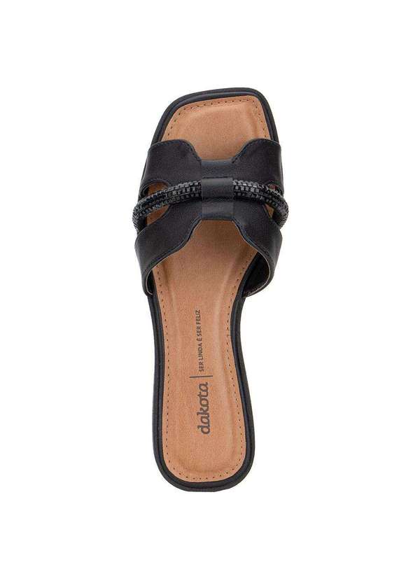 Dakota - Tamanco Feminino Flat Dakota Y8103 - Preto 5