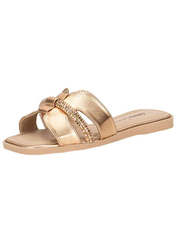 Dakota - Tamanco Feminino Flat Dakota Y8103 - Bronze