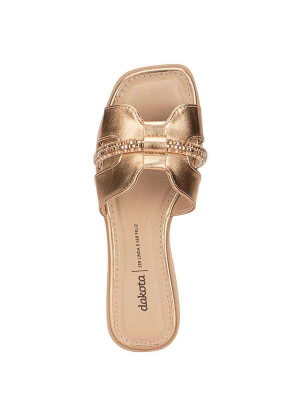 Dakota - Tamanco Feminino Flat Dakota Y8103 - Bronze 5
