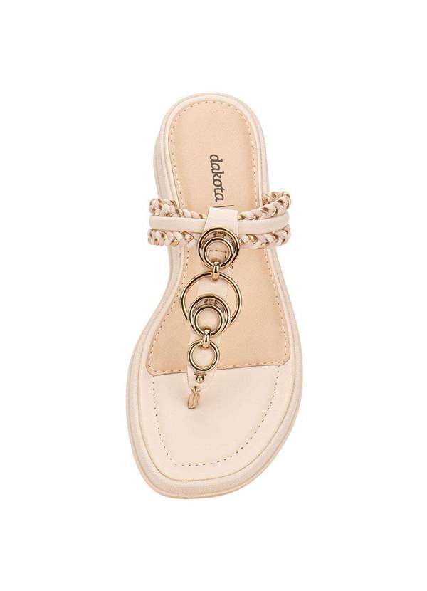 Dakota - Tamanco Feminino Flat Dakota Y8772 - Marfim 5