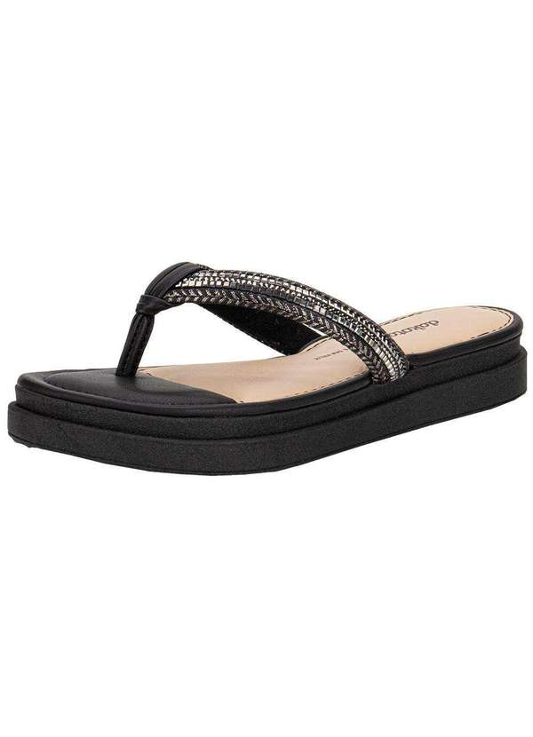 Dakota - Tamanco Feminino Flat Dakota Y8902 - Preto