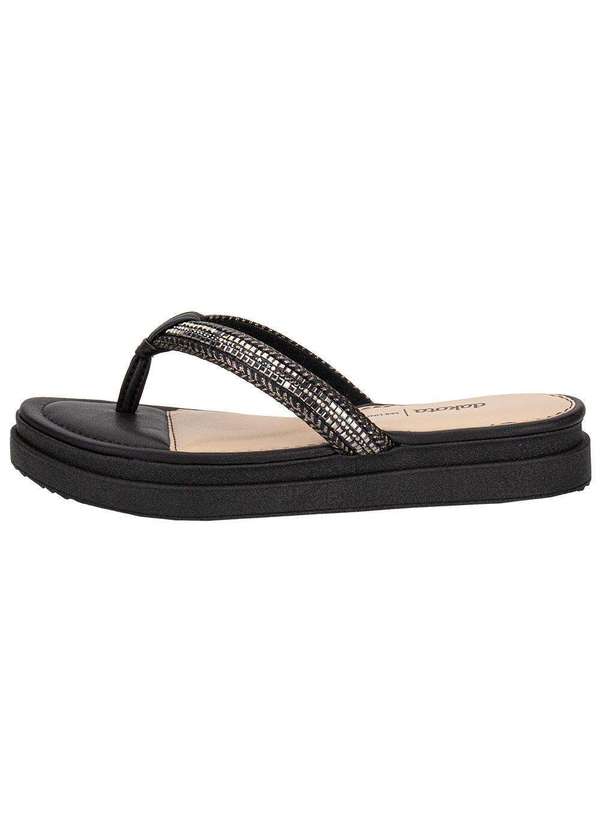 Dakota - Tamanco Feminino Flat Dakota Y8902 - Preto 2