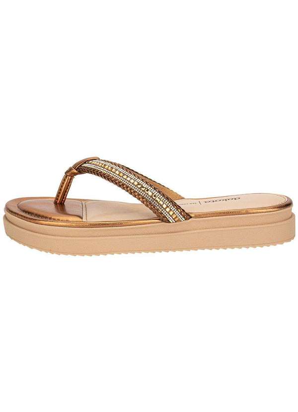 Dakota - Tamanco Feminino Flat Dakota Y8902 - Bronze 2