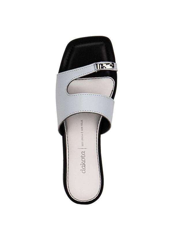 Dakota - Tamanco Feminino Flat Dakota Y9932 Azul/Preto 5