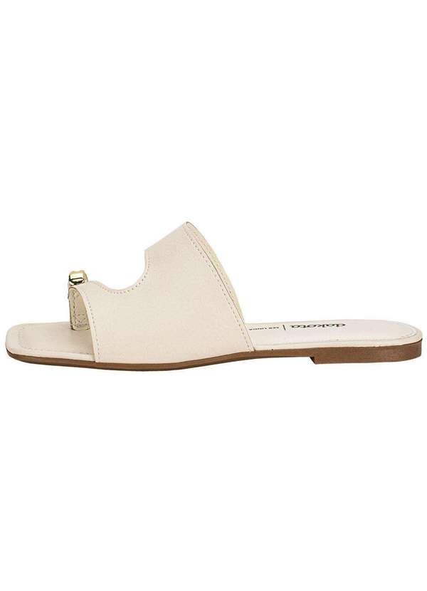 Dakota - Tamanco Feminino Flat Dakota Y9932 Marfim 2