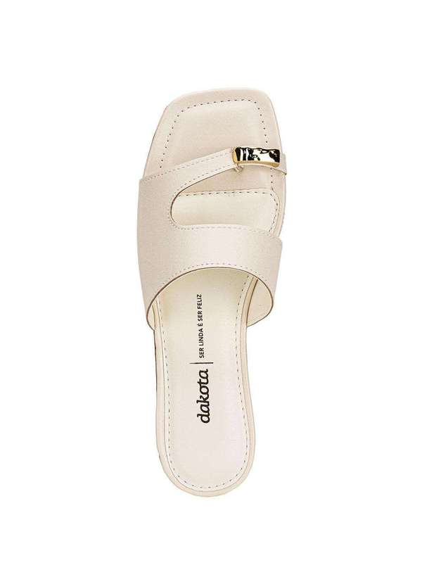 Dakota - Tamanco Feminino Flat Dakota Y9932 Marfim 5
