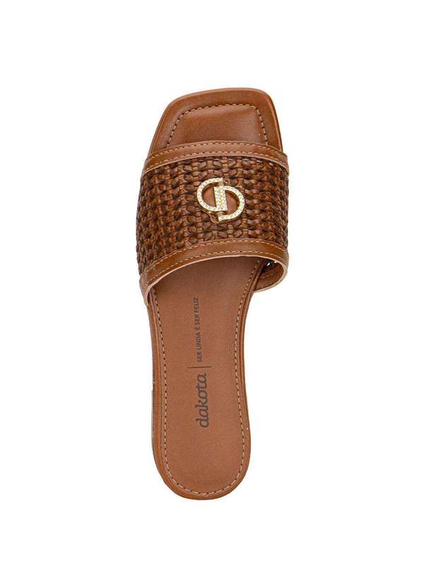 Dakota - Tamanco Feminino Flat Dakota Y9933 - Caramelo 5
