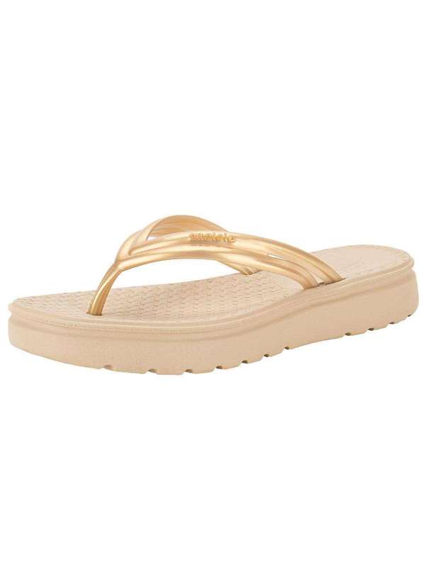 Azaleia - Tamanco Feminino Flat Jo Azaleia 19089 - Ouro