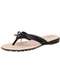 Modare - Tamanco Feminino Flat Modare 7053138 Natural - variação: Preto/Bege