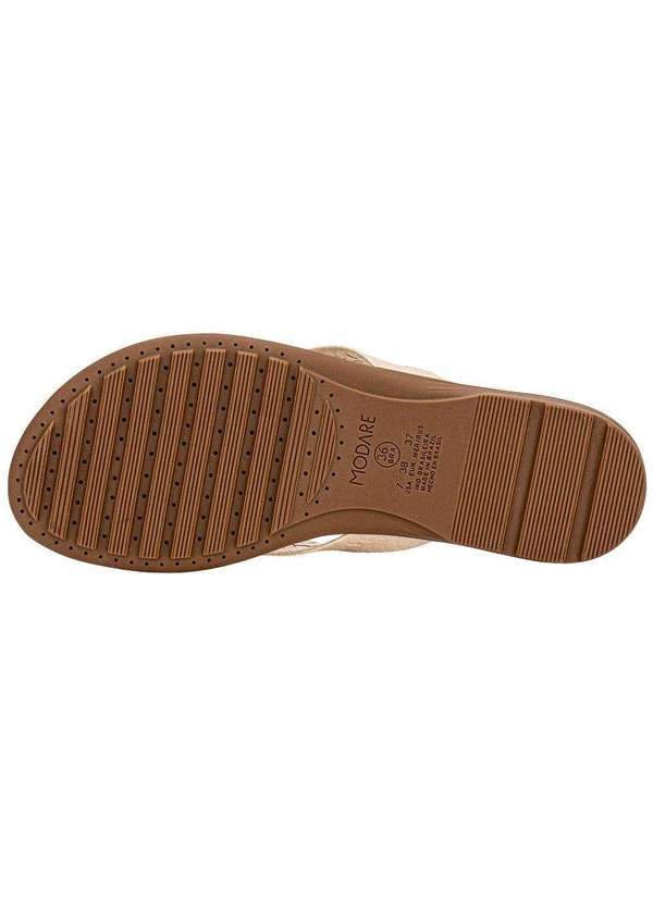 Modare - Tamanco Feminino Flat Modare 7053138 Natural 4