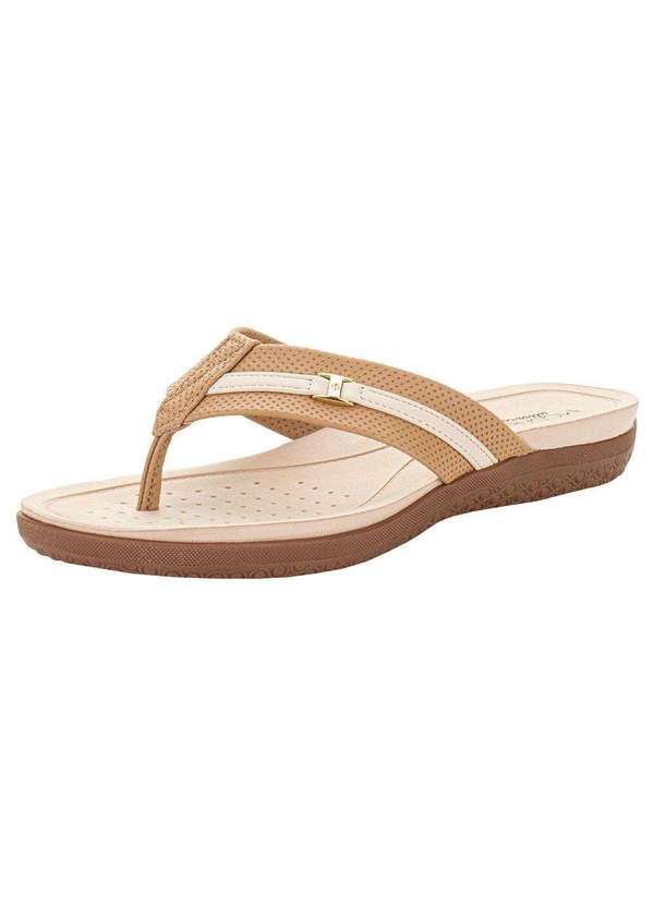 Modare - Tamanco Feminino Flat Modare 7125244 - Bege