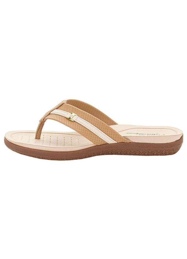 Modare - Tamanco Feminino Flat Modare 7125244 - Bege 2