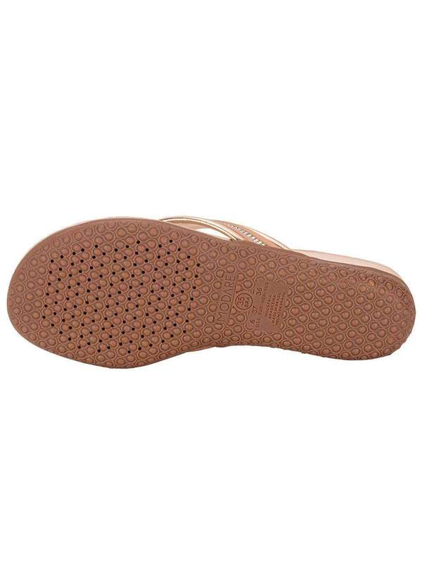 Modare - Tamanco Feminino Flat Modare 7125248 - Bronze 4