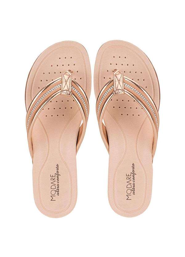 Modare - Tamanco Feminino Flat Modare 7125248 - Bronze 5