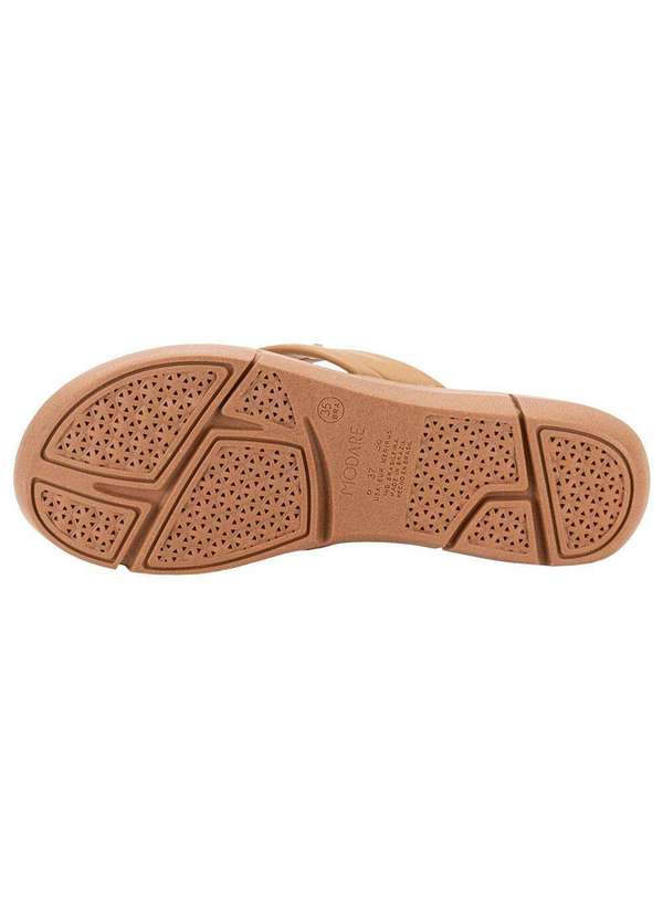 Modare - Tamanco Feminino Flat Modare 7142129 - Camel 4