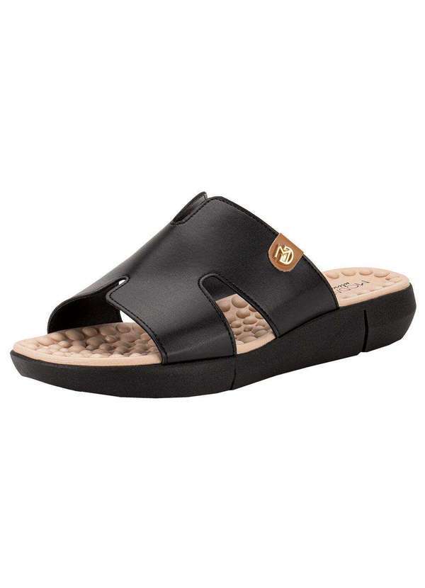Modare - Tamanco Feminino Flat Modare 7142141 - Preto