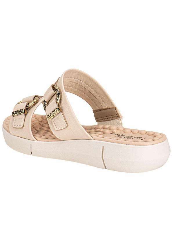Modare - Tamanco Feminino Flat Modare 7142142 Marfim 3