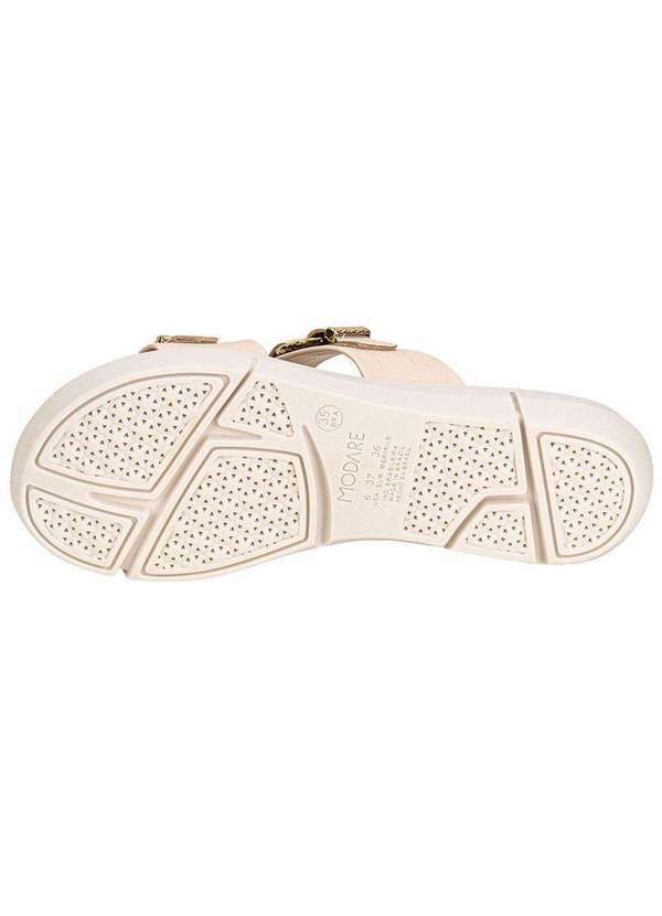 Modare - Tamanco Feminino Flat Modare 7142142 Marfim 4